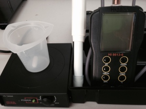 pH Meter & Magnetic Stirring Unit